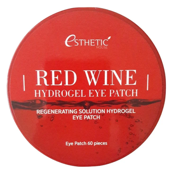 ESTHETIC HOUSE Red wine hydrogel eye patch