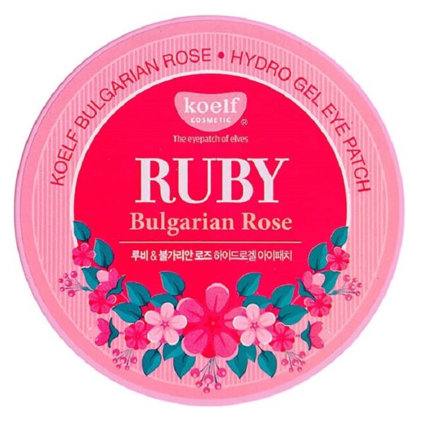 KOELF Ruby & bulgarian rose hydrogel eye patch