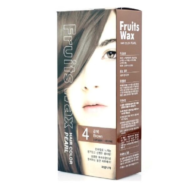 WELCOS Fruits wax pearl hair №04 Brown
