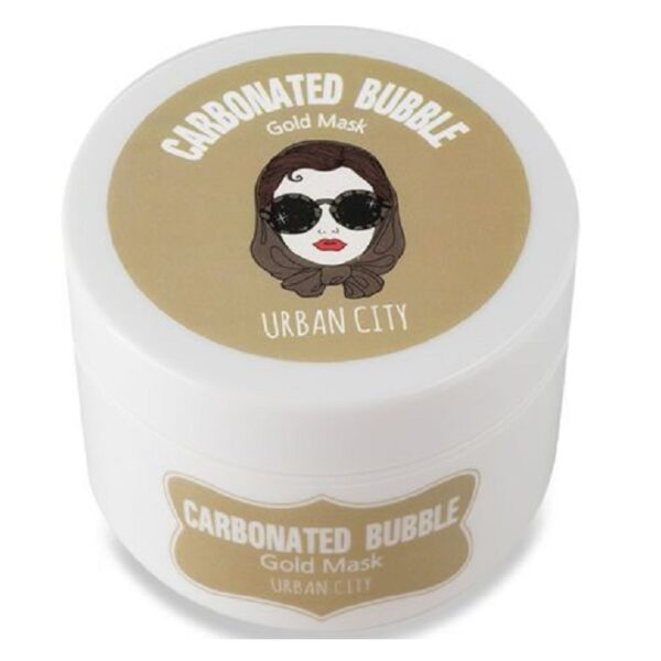 BAVIPHAT Urban city carbonated bubble gold mask