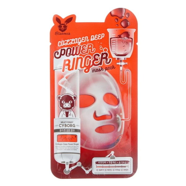 ELIZAVECCA Collagen deep Power ringer mask pack