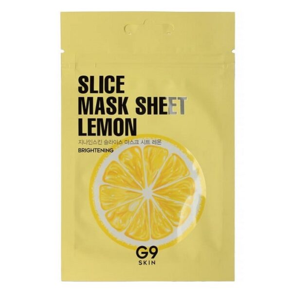 G9SKIN Slice mask sheet Lemon