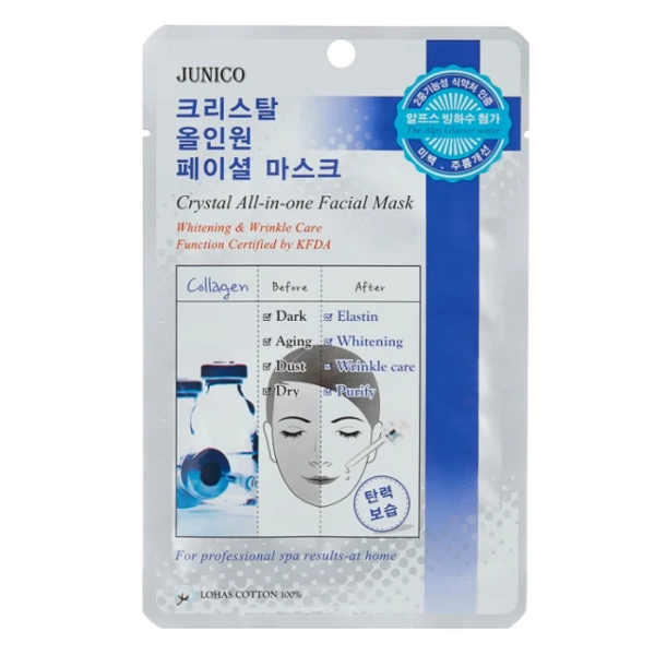 MIJIN Junico crystal all-in-one facial mask Collagen