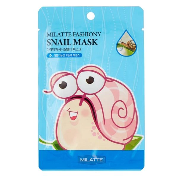 MILATTE Fashiony snail mask sheet