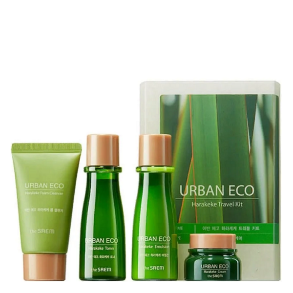 THE SAEM Urban eco harakeke Travel 4 kit