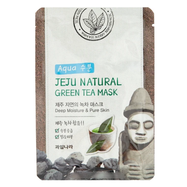 WELCOS Jeju natural green tea mask