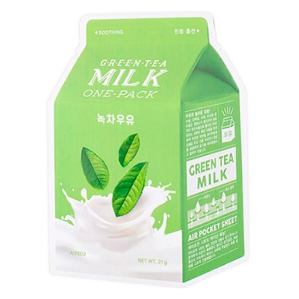 A’PIEU Green tea Milk one-pack