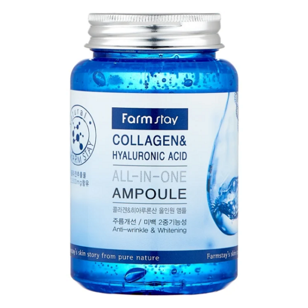 FARMSTAY Collagen & hyaluronic acid all-in-one ampoule