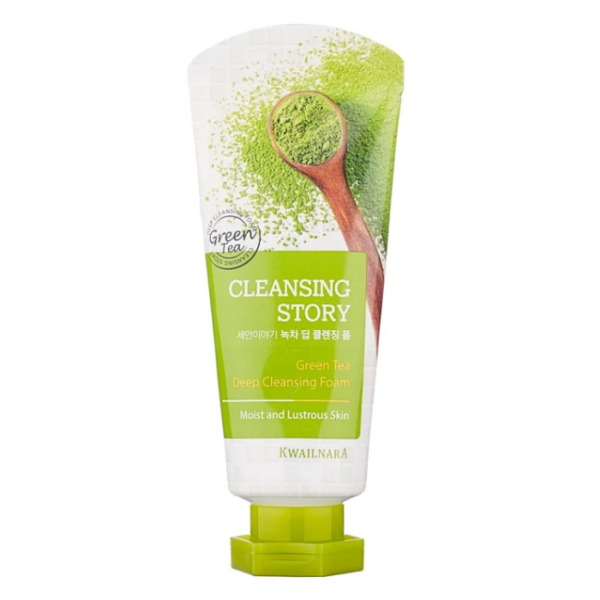 WELCOS Cleansing story foam cleansing green tea