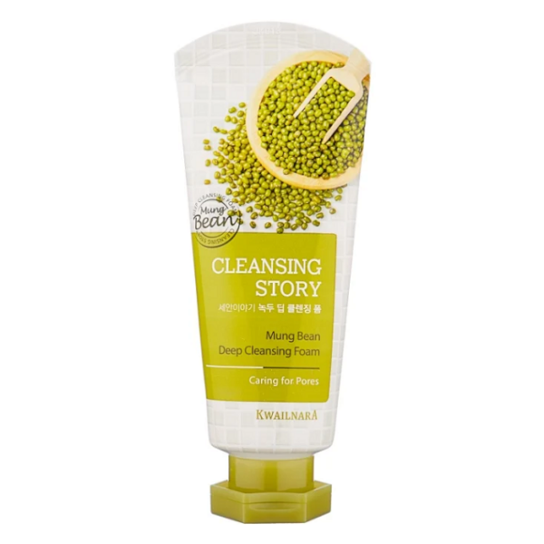WELCOS Cleansing story foam mung beans