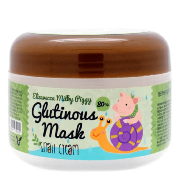 ELIZAVECCA Glutinous mask 80% snail cream