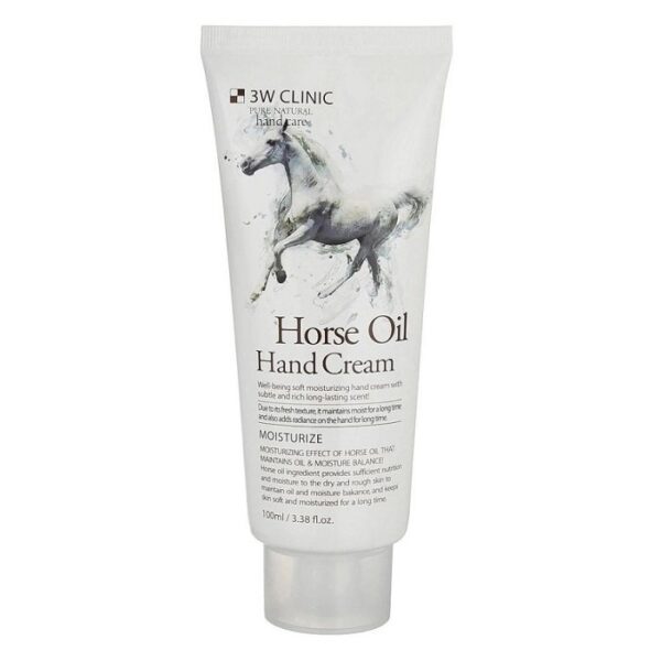 3W CLINIC Horse oil hand cream