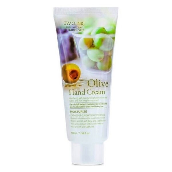 3W CLINIC Olive hand cream