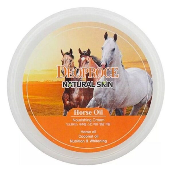 DEOPROCE Natural skin horse oil nourishing cream