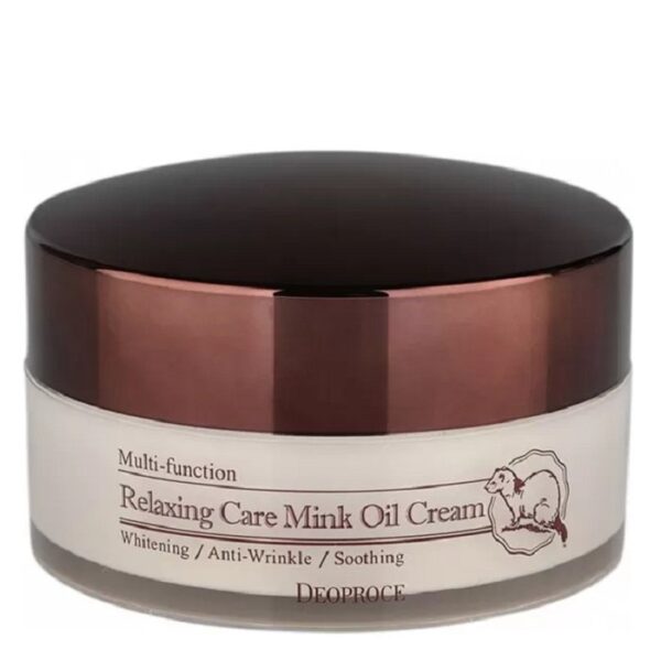 DEOPROCE Relaxing care mink oil cream