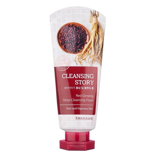 WELCOS Cleansing story Red ginseng deep cleansing foam