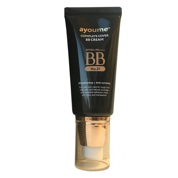 AYOUME Complete cover BB cream №21 Latte beige, 50 мл